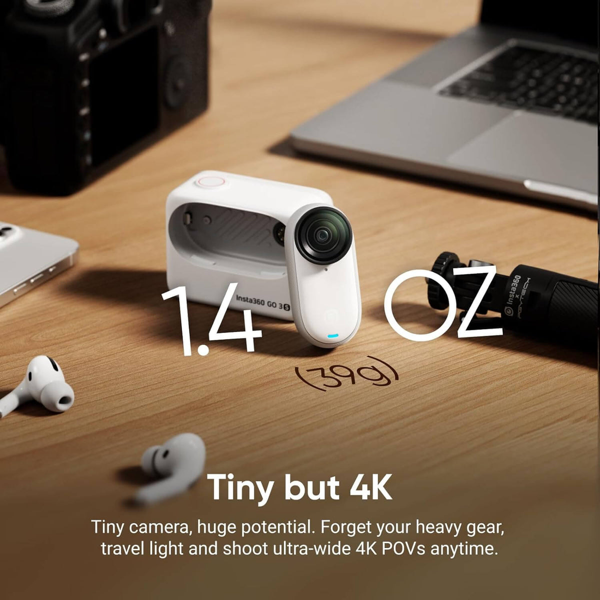 CÁMARA INSTA360 GO 3S STANDARD EDIT WHITE INS-GO-3S-STD-WH Costa Rica