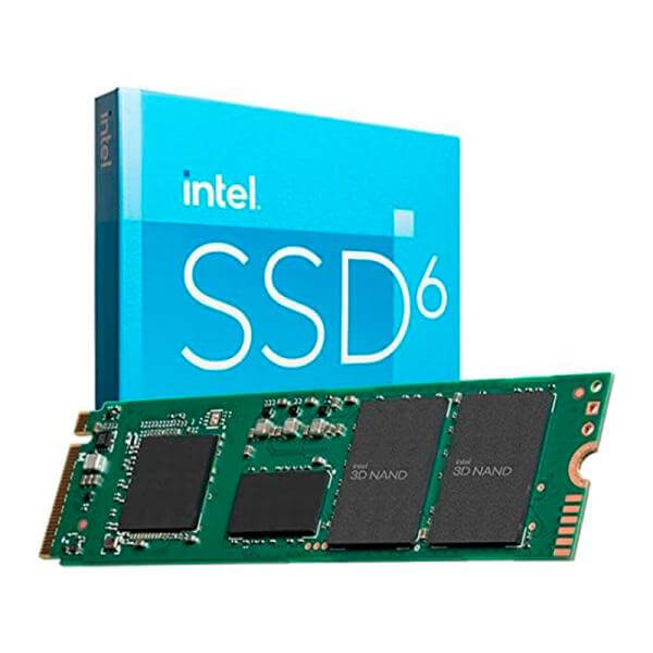 HD INTERNO 512GB  SOLIDO M2 PCIE INTEL SSDPEKNU512GZX1 - placa M.2 SSD Intel verde con caja azul SSD6