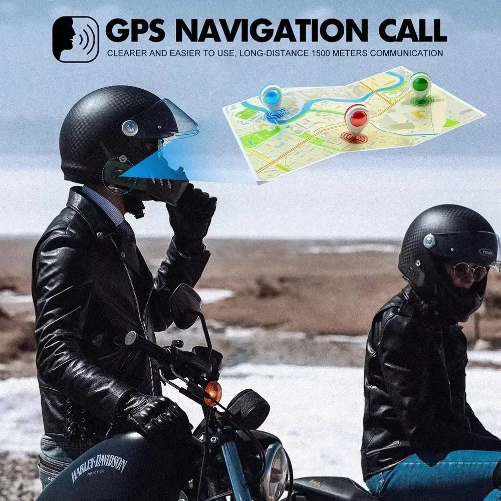 Intercomunicador Para Motocicleta Pack 2 Unidades Largo Alcance - Gatgets Y Otros Productos Costa Rica
