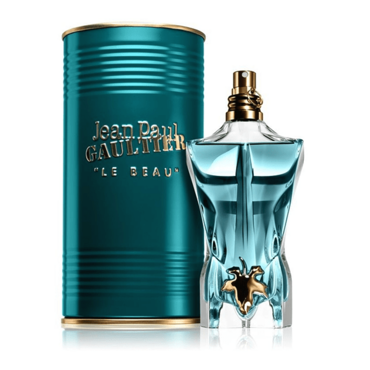 JEAN PAUL GAULTIER LE BEAU EDT 125ML fragrance bottle and packaging