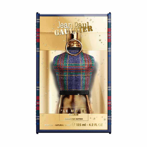 JEAN PAUL GAULTIER LE MALE ELIXIR 125ML XMAS COLLECTOR in festive packaging