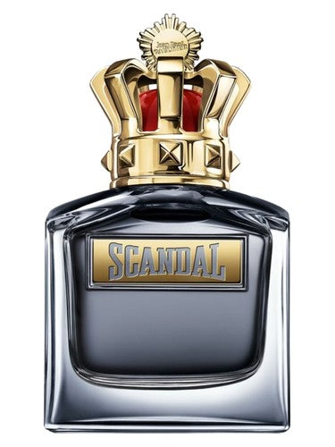 JEAN PAUL SCANDAL EDT 100ML H bottle with a gold crown cap