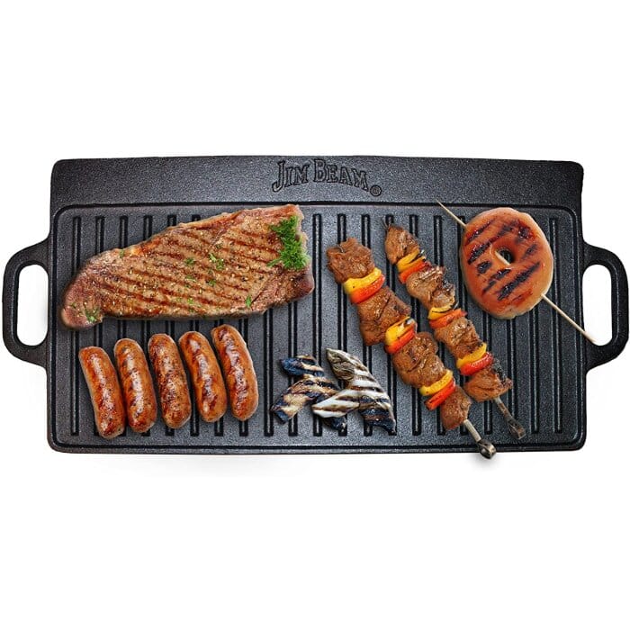 Jim Beam Parrilla | Plancha 50Cm | 20" Hierro Fundido Jb0168 Costa Rica