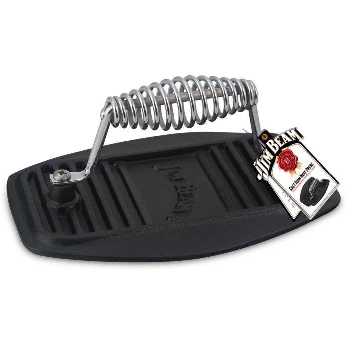 Jim Beam Prensa Hierro Funido P/Carnes 22.5Cm X 14Cm X 10Cm Jb0177 Costa Rica