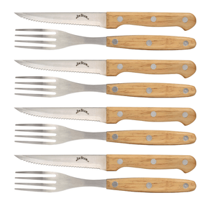 Jim Beam Set De Cuchillos Y Tenedores 8Pz Jb0208 Costa Rica