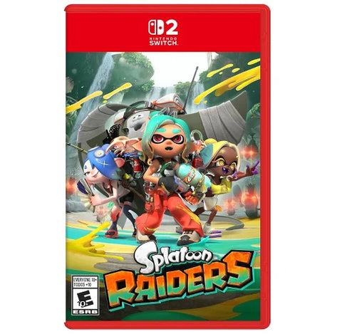 Juego Nintendo Switch 2 Splatoon Raiders