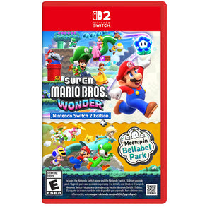 Juego Nintendo Switch 2 Super Mario Bros. Wonder + Encuentro en el Parque Belabel