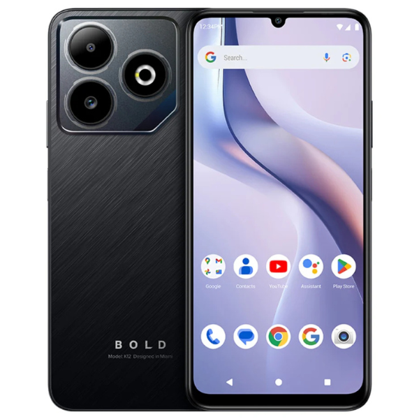 Celular BLU K12 4GB 128GB Negro