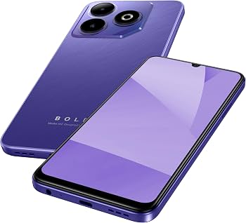 Celular BLU Bold K12 4GB RAM 128GB Purple – Pantalla 6.8” 120Hz Android 15