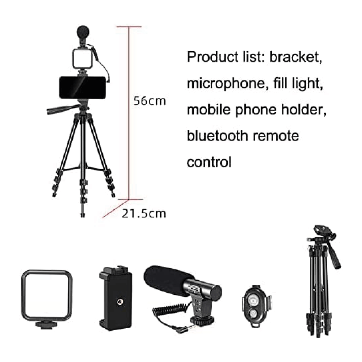 Accesorios para cámara KIT Transmisión en vivo con micrófono y video Costa Rica