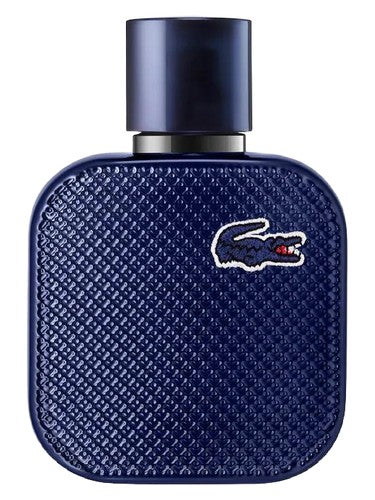 LACOSTE L1212 BLEU EDP 100ML blue perfume bottle with Lacoste logo design