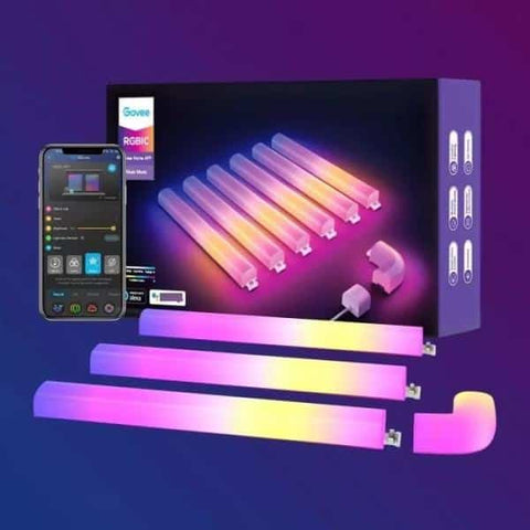 Lampara De Pared Led Govee Gilde Wall Light 6+1 H6062 B6062101-Of-La Costa Rica