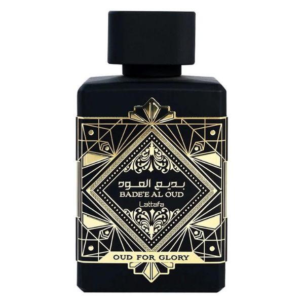 LATTAFA OUD FOR GLORY 100ML EAU DE PARFUM bottle design