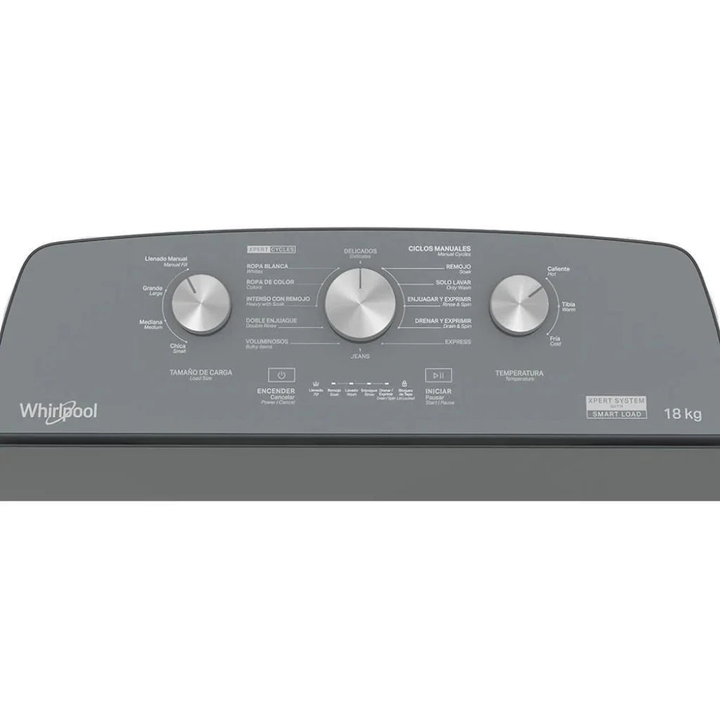 Lavadora Automática Carga Superior 18 Kg Xpert System (8MWTW1823WJM) Lavadora Y Secadoras Costa Rica