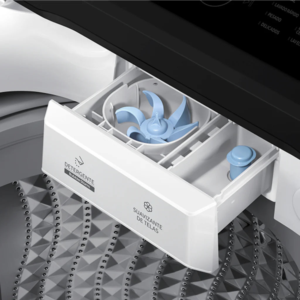 Lavadora SAMSUNG 15 Kg Carga Superior Eco Bubble Blanco Lavadora Y Secadoras Costa Rica