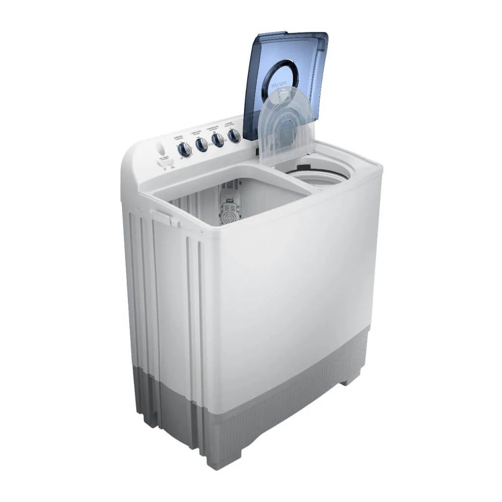 Lavadora SAMSUNG doble 18 kg carga superior blanca Lavadora Y Secadoras Costa Rica