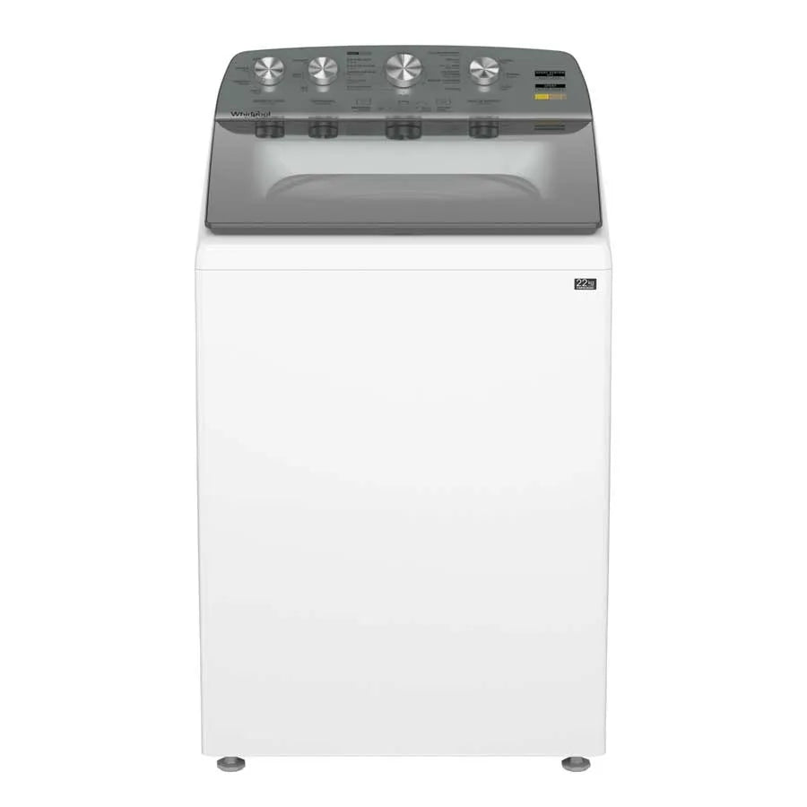 Lavadora 22 Kg Carga Superior Xpert Dual Agitator 2 En 1 Blanca Whirlpool Lavaplatos Costa Rica