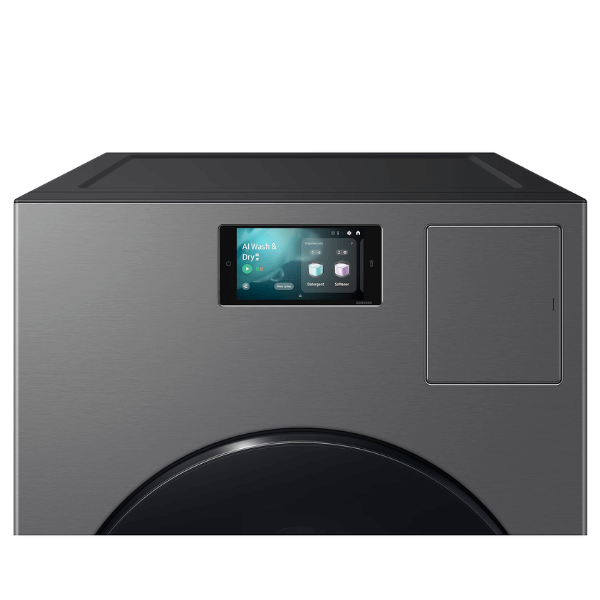 Lavasecadora Samsung 26 kg Lavado 15 kg Secado Carga Frontal Bespoke WD26DB8995BZAP Lavadora Y Secadoras Costa Rica