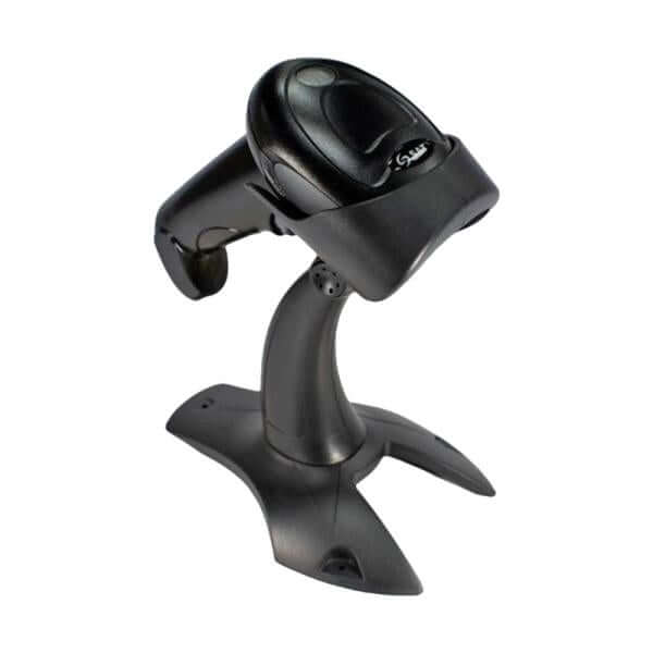 LECTOR CODIGO DE BARRA SAT AMERICA  IMAGER AI202 PLUS 4070070000291 - lector de código de barras negro con base de mesa