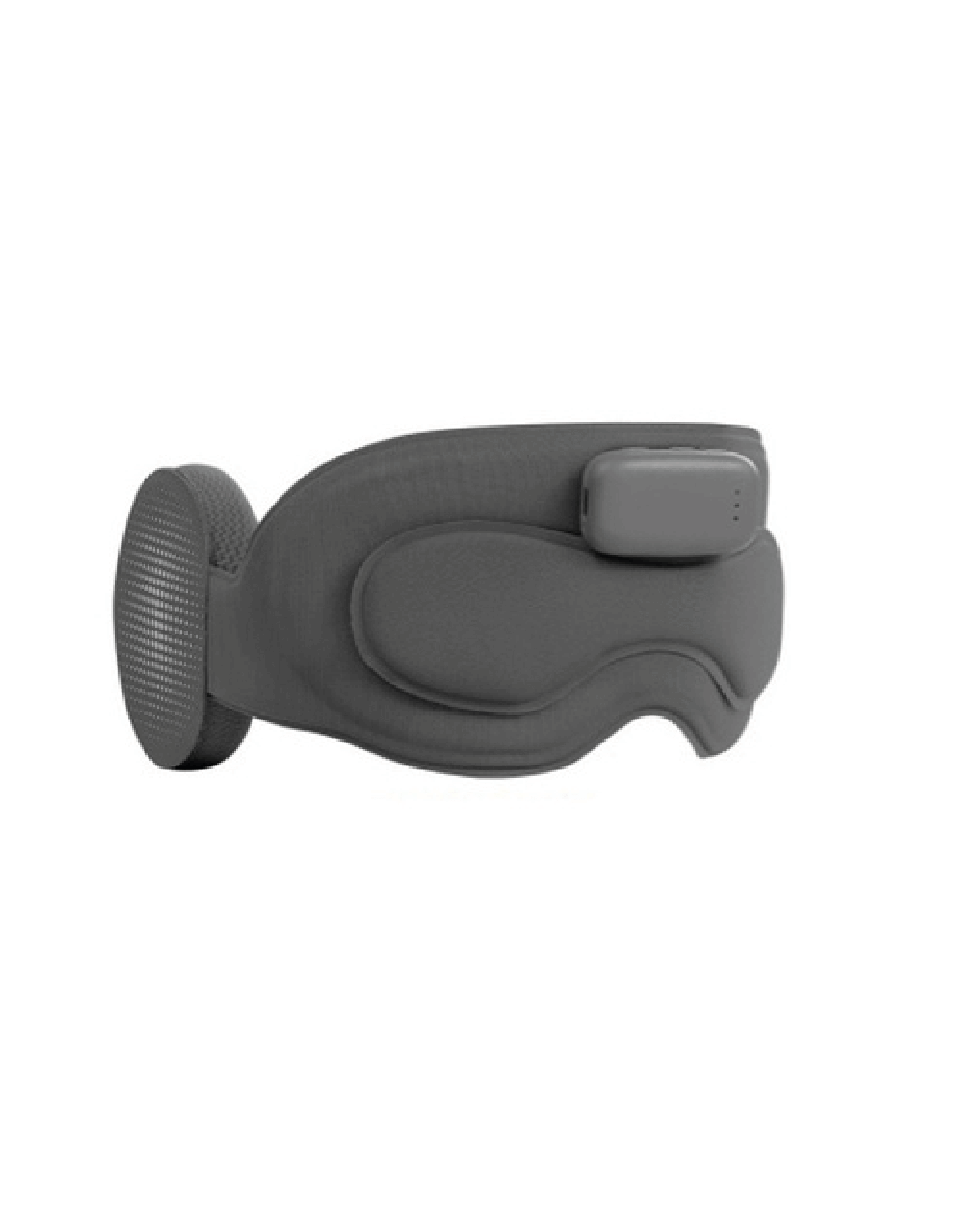 Máscara de relajación con monitoreo de sueño, diseño ergonómico y tecnología de IA.
