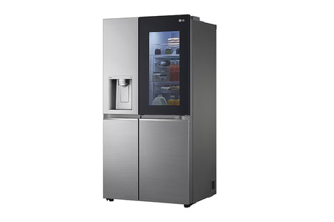 Refrigeradora LG Side by Side 28.7 Pies InstaView Door-in-Door Plateada VS27XADC