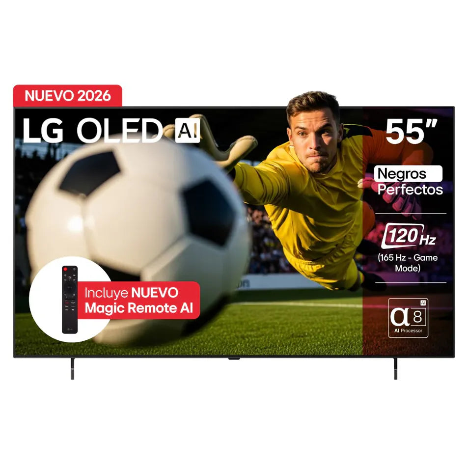Televisor LG OLED 55” 4K Smart TV OLED55B6ESA con IA