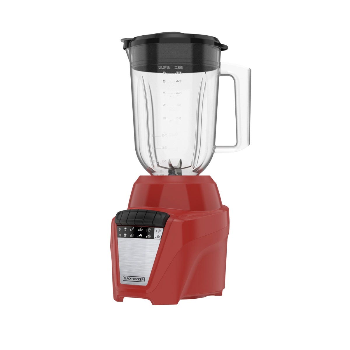 Licuadora 8 Vel+ Pulso 1.5 Ltrs Plastico 700W Roja Black & Decker Bl0877-1Rdla Productos De Cocina > Licuadoras Costa Rica