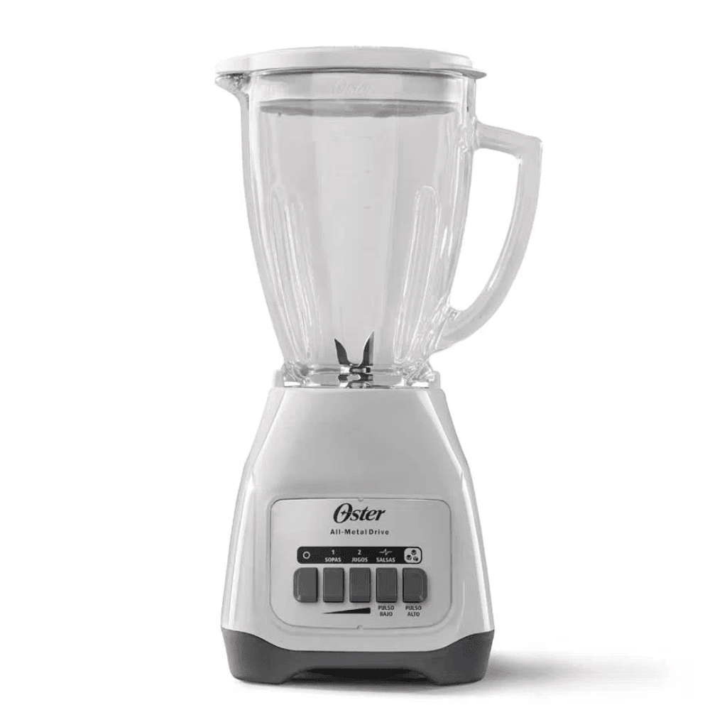 Licuadora Oster 2 Velocidades, Vaso Vidrio Boroclass - Motor 550W - Acople Metálico Resistente - Capacidad 1.5 Litros - Cuchilla Trituradora De Hielo Productos De Cocina > Licuadoras Costa Rica