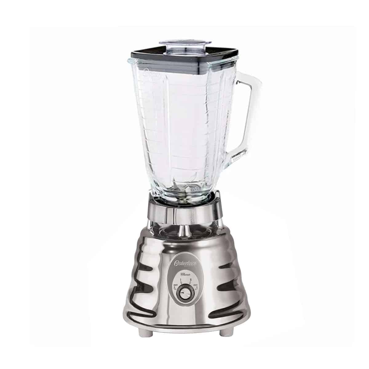 Licuadora Oster 2 Velocidades 500W Diseño Cromado Vaso De Vidrio 1.25L Cuchilla De Acero Pulveriza Hielo Productos De Cocina > Licuadoras Costa Rica