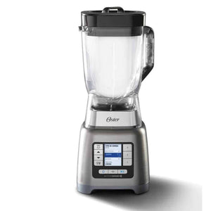 Licuadora Oster Tecnología Activesense Con Motor Reversible 2 Hp, Programas Automáticos, Cuchilla Doble Tamaño, Vaso Tritán 2 Litros, Acople Metálico Y Guía De Nutrición Incluida - Color Acero Licuadoras Costa Rica