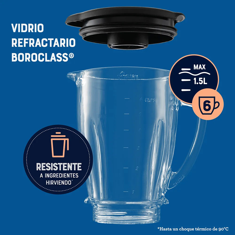 Licuadora Oster: Mini Picadora Con Capacidad De 1.5 Tazas, Control De Pulso, Tapa De Seguridad, Y Motor Potente En Un Diseño Compacto. Productos De Cocina > Licuadoras Costa Rica