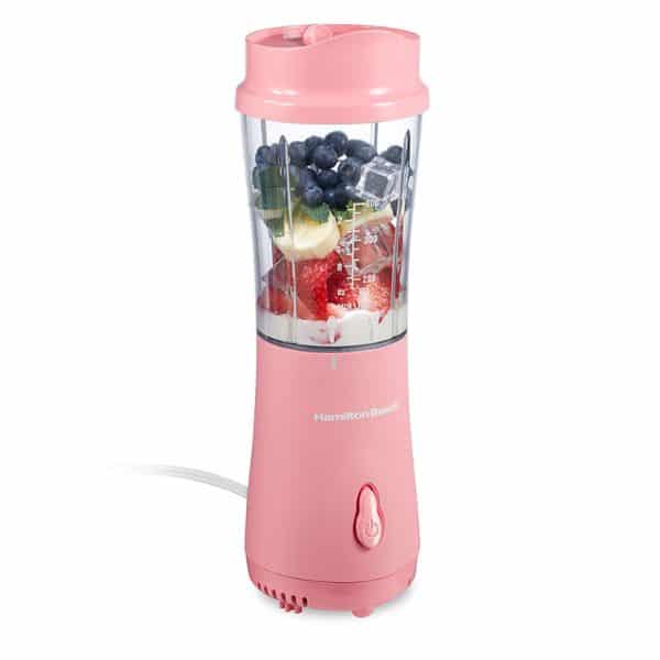 Licuadora Personal 175 W 0.6 L Plástico Rosado Hamilton Beach 51171 Productos De Cocina > Licuadoras Costa Rica