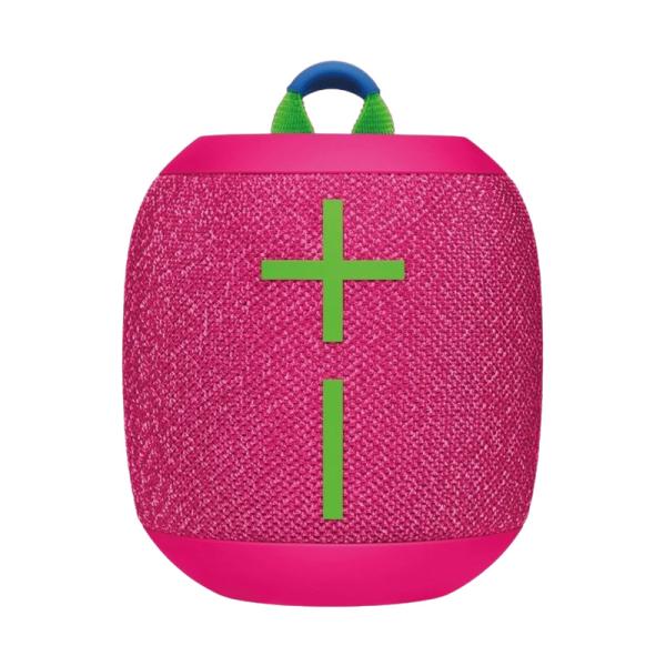 PARLANTE LOGITECH ULTIMATE EARS WONDERBOOM 3 10W BLUETOOTH A PRUEBA DE AGUA 984-001815 altavoz rosa fucsia 360° resistente IP67 batería 14h