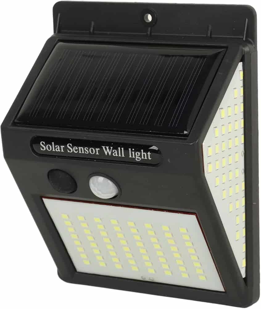 Luminaria Solar Pared Con Sensor 6W Cob Bombillos Inteligentes Costa Rica