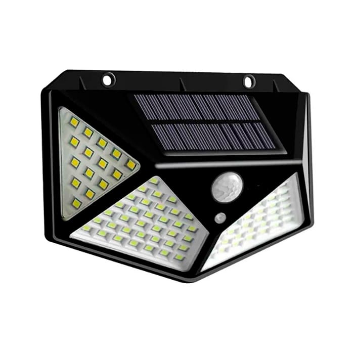 Luminaria Solar Pared Led Smd 12W C/Sensor 6500K Bombillos Inteligentes Costa Rica