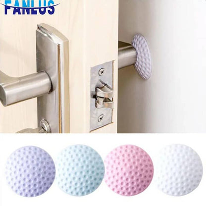 Pegatina Anticolisión Para Refrigerador, Pegatina Anticolisión Para Puerta De Silicona Para El Hogar, 1 Unidad