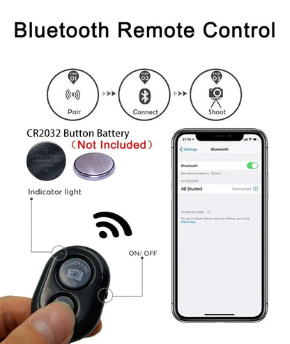 Kit de creación de contenido todo en uno trípode, luz led para transmisión