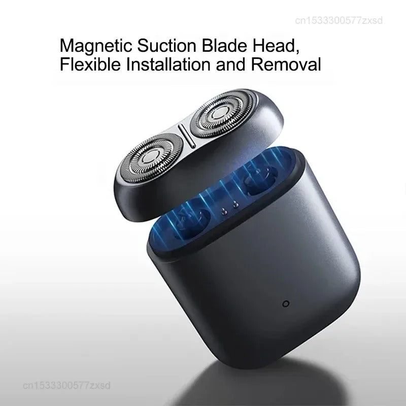 Afeitadora eléctrica Mijia S200 portátil para barba recargable