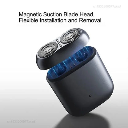 Afeitadora eléctrica Mijia S200 portátil para barba recargable