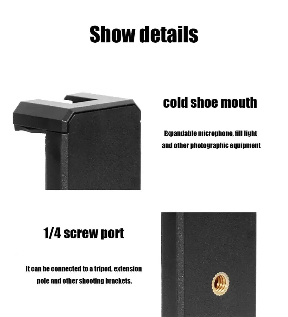 Kit de creación de contenido todo en uno trípode, luz led para transmisión