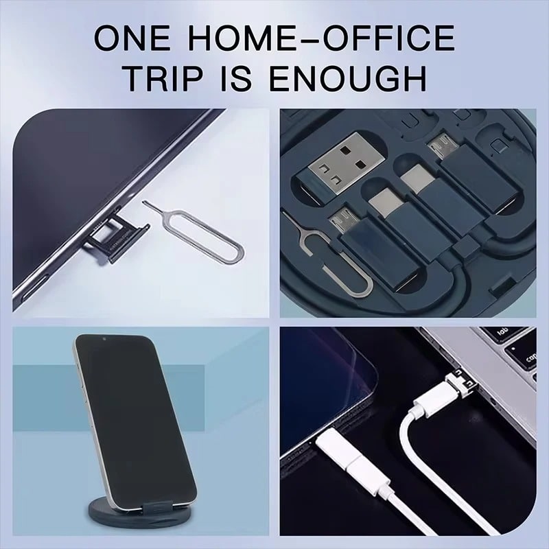 Kit Adaptador Para Multifuncional Para Celulares Android Y Iphone