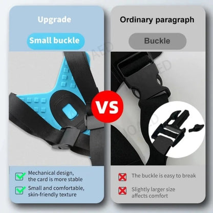 Soporte para correa de barbilla para casco de motocicleta de 360 grados con Clip para teléfono