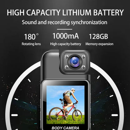 Grabadora De Deportes Al Aire Libre FHD 4K con visión nocturna BodyCam