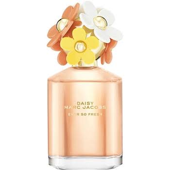 MARC JACOBS DAISY EVER SO FRESH EDP 125ML perfume bottle with floral cap design.