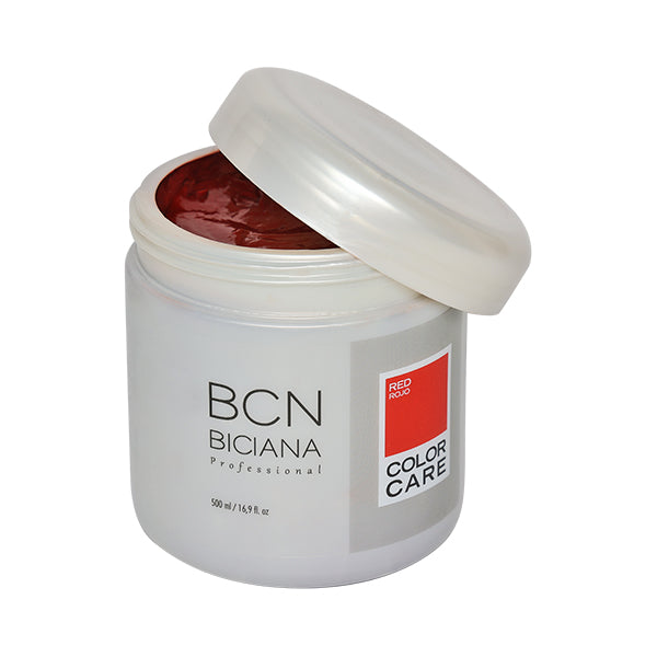 MASCARILLA COLOR CARE ROJA BCN BICIANA PROFESSIONAL 500 ML CON VITAMINA B5