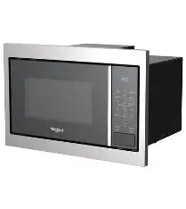 MICROONDAS EMPOTRABLE WHIRLPOOL 1.1 PIES CÚBICOS 31 L NEGRO CON TRIM KIT WM1711DG
