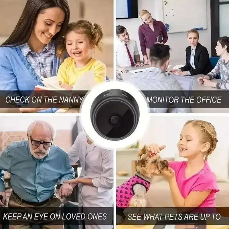 Minicámara Inteligente A9 Hd 720P, De Seguridad Para El Hogar, Ip, Wifi, Aplicación Remota Móvil Costa Rica