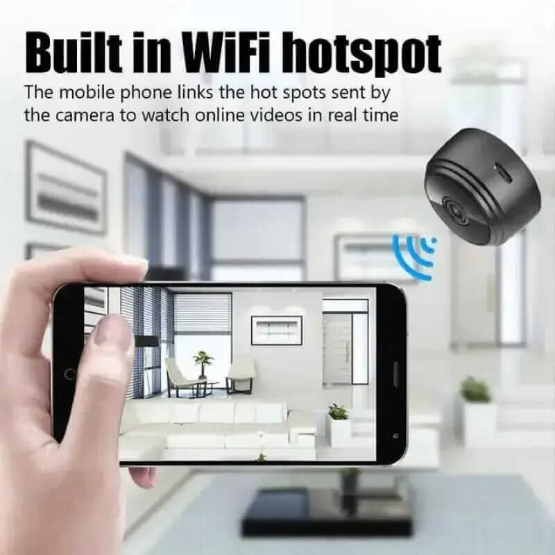 Minicámara Inteligente A9 Hd 720P, De Seguridad Para El Hogar, Ip, Wifi, Aplicación Remota Móvil Costa Rica