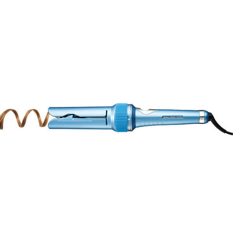 Rizador automático Miracurl PRO XL en color azul, ideal para crear rizos perfectos y duraderos.