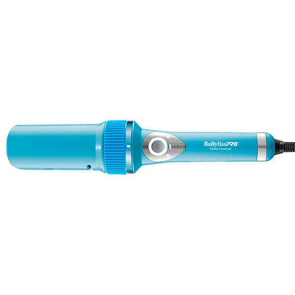 Rizador automático MiracurlPRO de Babyliss en color azul para rizos perfectos.